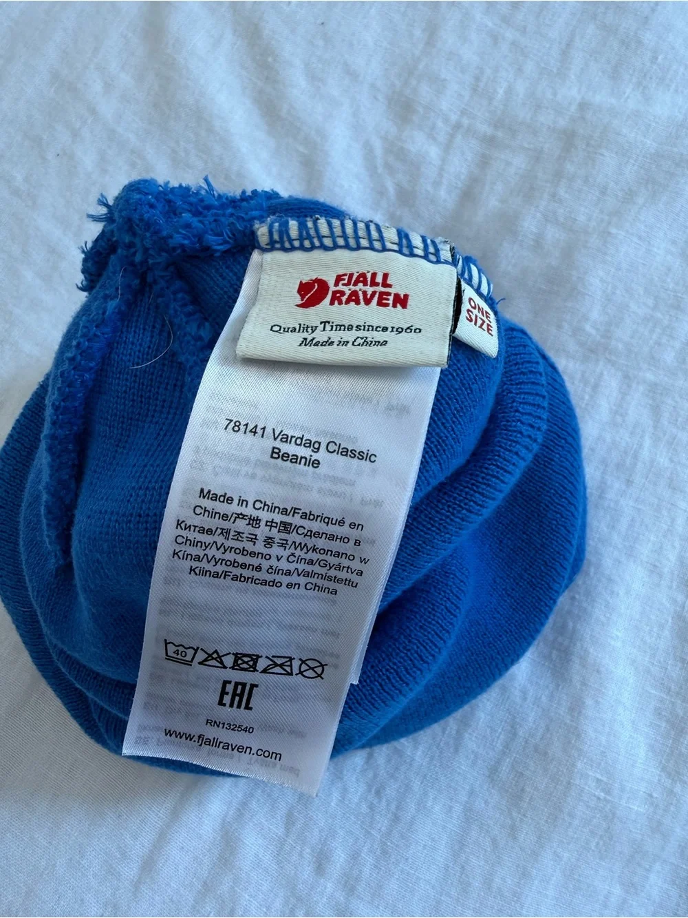 Fjallraven 78141 Vardag Classic Beanie Hat